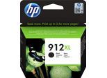 HP Tintenpatrone "HP original Druckerpatrone 912 XL schwarz/black", schwarz, Tintenpatronen, 3 Probemonate gratis* drucken, Tintenpatrone