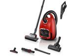 BOSCH Bodenstaubsauger "ProAnimal Serie 6 BGL6TPET, Ideal Für Tierhaare Und Allergiker", rot (tornado rot), B:30cm H:26,5cm T:45cm, Bodenstaubsauger, Hygiene-Filter, Für Parkett, Teppich, Fliesen, Starke Saugkraft, Rot, Bodenstaubsauger