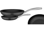Pfannen-Set GSW "Robusta", grau (schwarz, edelstahlfarben), Ø:28cm, Pfannen, Pfannen-Set, Induktion