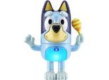 Spielfigur VTECH "Bluey - Dreh- & Zieh-Reaktionsspiel", bunt, Spielfiguren, KinderB:13,5cm H:17,5cm T:9cm, Kunststoff, Spielfigur, mit Licht- und Soundeffekt, B:13,5cm H:17,5cm T:9cm