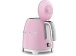 SMEG Wasserkocher "KLF05PKEU", pink (cadillac pink), B:20cm H:20cm T:15,2cm, Wasserkocher, Wasserkocher