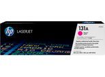 HP Tonerpatrone "original HP Toner 131 Farben: Schwarz/Magenta/Cyan/Yellow + Combo", pink (magenta), Tonerpatronen, Tonerpatrone
