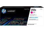 HP Tonerkartusche "HP original Toner 212 Größe A+X, Farben: B/C/M/Y", pink (magenta), Tonerpatronen, Tonerkartusche