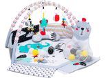 Spielbogen FILLIKID "Aktivbogen - Spielematte mit Bälle, grau", grau, Spielbögen, Baby, Polyester, Spielbogen