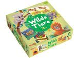 Spiel MAGELLAN "Wilde Tiere - Memo", bunt, Spiele, Kinder, Spiel, Made in Germany