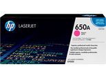 HP Tonerpatrone "HP original Toner 650A Farben B/Y/M/C", pink (magenta), Tonerpatronen, Tonerpatrone