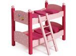 Puppenbett CHIC2000 "Papilio Pink", bunt (papilio), Puppenmöbel, KinderB:50cm H:44cm T:50cm, MDF, Puppenbett, B:50cm H:44cm T:50cm