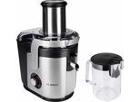 BOSCH Entsafter "VitaJuice 4 MES4010, für Obst und Gemüse, spülmaschinengeeignet", schwarz, B:32,2cm H:42,5cm T:22,1cm, Entsafter, schnell, kein Vorschneiden, 1,25l Saftbehälter, leichte Reinigung, Entsafter