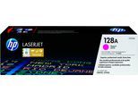 HP Tonerkartusche "HP original Toner 128A Farben: B/C/M/Y", pink (magenta), Tonerpatronen, Tonerkartusche