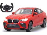 RC-Auto JAMARA "Deluxe Cars, BMW X6 M 1:14, rot - 2,4 GHz", rot, Fernlenkfahrzeuge, KinderB:16cm H:12,1cm T:35,3cm, RC-Auto, mit LED-Lichtern, B:16cm H:12,1cm T:35,3cm