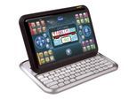 Kindercomputer VTECH "School & Go, 2 in 1 Tablet", blau (blau, schwarz), Kindercomputer, KinderB:26cm H:4cm T:18cm, Kindercomputer, B:26cm H:4cm T:18cm