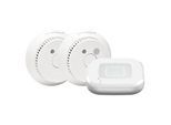 HOMEMATIC IP Smart-Home-Station "Starter Set Rauchwarnmelder", weiß, B:15,9cm H:14,8cm T:32,5cm, Smart-Home-Stationen, Smart-Home-Station