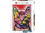 Puzzle HEYE "9 Lives", bunt, Puzzles, KinderB:50cm H:70cm, Pappe, Motiv, Puzzle, Made in Germany, B:50cm H:70cm