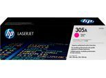 HP Tonerkartusche "HP original Toner 305 Größe A+X, Farben: B/C/M/Y", pink (magenta), Tonerpatronen, Tonerkartusche