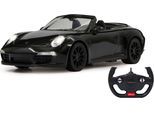 RC-Auto JAMARA "Deluxe Cars, Porsche 911 Carrera S, 1:12, schwarz, 2,4GHz", schwarz, Fernlenkfahrzeuge, KinderB:16,3cm H:10,5cm T:37,7cm, RC-Auto, mit LED-Licht, B:16,3cm H:10,5cm T:37,7cm