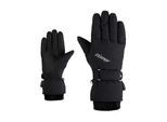 Skihandschuhe ZIENER "KENDRI-Z AS PR glove", Damen, Gr. 6,5, schwarz, Obermaterial: 100% Polyester. Innenseite: 100% Polyester. Futter: 100% Polyester. Wattierung: 100% Polyester, Handschuhe Skihandschuhe