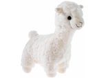 Kuscheltier HEUNEC "Kuma Lama, 30 cm", weiß (wollweiß), Plüschfiguren, KinderH:30cm, Kuscheltier, Made in Germany, H:30cm