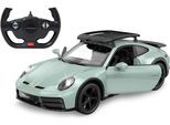 RC-Auto JAMARA "Porsche 911 Dakar 1:14 grün schattiert 2,4GHz", grün, Fernlenkfahrzeuge, KinderB:14,4cm H:10,6cm T:32,3cm, RC-Auto, mit LED Licht, B:14,4cm H:10,6cm T:32,3cm