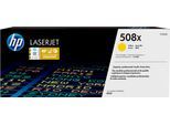 HP Tonerpatrone "HP original Toner 508 Größe A + X Farben B/C/M/Y", gelb (gelb 2), Tonerpatronen, Tonerpatrone