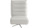 TV-Sessel SIT & MORE "Eve", reinweiß, B:80cm H:109cm T:98cm, Sessel, TV-Sessel, mit Herz-Waage und 2 Motoren, Bedienfelder im Sitz