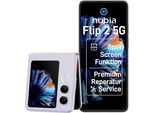 NUBIA Smartphone "Flip 2", Energieeffizienz: C, lila (lila lila), 256 GB, Mobiltelefone, Smartphone
