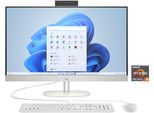 HP All-in-One PC "27-cr0207ng", weiß (shell weiß), Windows 11, 8 GB RAM 512 GB SSD, Desktop-PCs, All-in-One PC