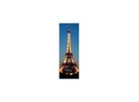 LED-Bild, Leinwandbild Wandbild Leuchtbild, Timer MVG-zertifiziert ~ 100x35cm Eiffelturm