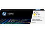 HP Tonerpatrone "HP original Toner 201 Farben: B/C/M/Y Größen: A+X", gelb (gelb 2), Tonerpatronen, Tonerpatrone