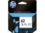 HP Tintenpatrone "HP original Druckerpatrone 62 Tricolor C/M/Y", bunt (cyan, magenta, gelb), Tintenpatronen, 3 Probemonate gratis* drucken, Tintenpatrone