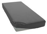 Spannbettlaken BELLANA "bellana Luxuszwirn mit Elasthan, Jersey 175 g/m², faltenfrei", grau, 1 Stk., Jersey, 100x200 100x210 100x220 110x200 110x210 110x220 120x200 120x210 120x220 90x200 90x210 90x220 35cm, Jersey, Obermaterial: 97% Baumwolle, 3% Elasthan, Bettlaken, Spannbettlaken, gezwirnte Baumwolle mit Elasthan, bis 35cm Matratzenhöhe, bügelfrei