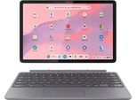 LENOVO Chromebook "IdeaPad Duet MTK 838 Convertible", grau (luna grau), 4 GB RAM, Kompanio, Google Chrome OS, Notebooks, ChromeOS, 2-in-1 Laptop mit WUXGA IPS-Touchdisplay, Chromebook