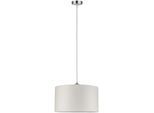 PAULMANN Deckenleuchte "Tessa", beige (beige, edelstahlfarben), 1, Ø 45cm, 1 Stk., Leuchten, E27, TEST3, Deckenleuchte