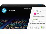 HP Tonerpatrone "HP original Toner 216 Farben Y/M/C/B + Größen A +X", pink (magenta 2), Tonerpatronen, Tonerpatrone