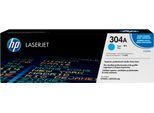HP Tonerkartusche "HP original Toner 304A, Farben: B/C/M/Y", blau (cyan), Tonerpatronen, Tonerkartusche