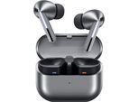 SAMSUNG wireless In-Ear-Kopfhörer "Galaxy Buds3 Pro SM-R630", silber, B:9cm H:4,3cm T:10,2cm, Kopfhörer, Doppel Verstärker, 24 bit Hi-Fi-Sound, IP57, wireless In-Ear-Kopfhörer