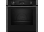 NEFF Pyrolyse Backofen "B6ACH7AG3", Energieeffizienz: A+, grau, B:59,4cm H:59,5cm T:54,8cm, Backöfen, Voll versenkbare Backofentür dank Hide, Pyrolyse Backofen
