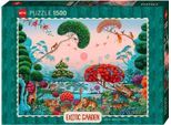 Puzzle HEYE "Jungle Paradise / Exotic Garden", bunt, Puzzles, KinderB:80cm H:60cm, Pappe, Motiv, Puzzle, Made in Germany, B:80cm H:60cm