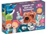 Experimentierkasten CLEMENTONI "Galileo, Entdecke die Welt Tiermedizin", bunt (weiß, neutral), Experimentierkästen, Kinder, Experimentierkasten, Made in Europe
