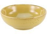 Müslischale CREATABLE "NATURE COLLECTION", gelb (curry), Ø:16,5cm, Steinzeug, Schüsseln, Müslischale, Salatschale, Snackschale, Ø 16,5 cm
