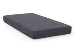 Bettlaken SETEX "Frottee", anthrazit, B:180cm L:200cm, Frottee, Obermaterial: 80% Baumwolle, 20% Polyester, Bettlaken, Bettlaken, kuschelig weiches Qualitäts-Spannbetttuch mit elastischem Gummizug