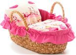 Puppen Tragetasche CHIC2000 "Little Princess, 45 cm", rosa, Puppenausstattungen, KinderB:45cm H:30cm T:45cm, Baumwolle, Polyester, gemustert, Puppen Tragetasche, B:45cm H:30cm T:45cm