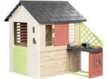 Spielhaus SMOBY "Smoby Life Natur mit Küche", bunt, Spielhäuser, KinderB:145cm H:127cm T:110cm, Kunststoff, Spielhaus, Made in Europe, B:145cm H:127cm T:110cm