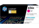 HP Tonerpatrone "HP original Toner 656X, Farben: B/C/M/Y", pink (magenta), Tonerpatronen, Tonerpatrone