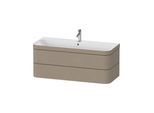 Duravit Möbelwaschtisch-Unterschrank Happy D.2 Plus 117,5x49cm, 2 Schubk., 1 HL, leinen (HP4639O75750000)