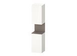 Duravit Hochschrank Qatego 40x36x1760cm, 2 T, An l, ba matt/we hgl (QA1346L43220000)