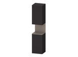 Duravit Hochschrank Qatego 40x36x1760cm, 2 T, An l, ba m/Grap matt (QA1346L43800000)
