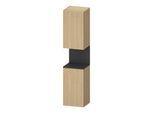 Duravit Hochschrank Qatego 40x36x1760cm, 2 T, An l, gra m/Eich Nat (QA1346L49300000)