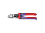 KNIPEX 74 22 250 Kraft-Seitenschneider mit Comfort-Griffen schwarz atramentiert 250 mm)