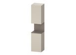Duravit Hochschrank Qatego 40x36x1760cm, 2 T, An l, bas. m/tau matt (QA1346L43830000)