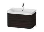 Duravit Möbelwaschtisch Happy D.2 Plus 77,5x49cm, 1 HL, Nussb geb., 2 Schubk. (HP4347O6969)